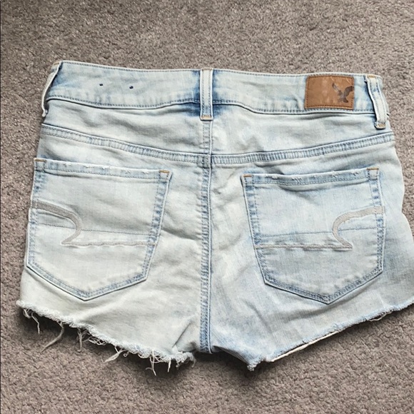 NWOT AE embroidered shorts - Picture 2 of 2